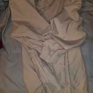 Greg Norman Tan Long Sleeve XXL Golf Windbreaker